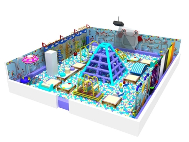 商場中庭配套設備海洋球池娃娃家