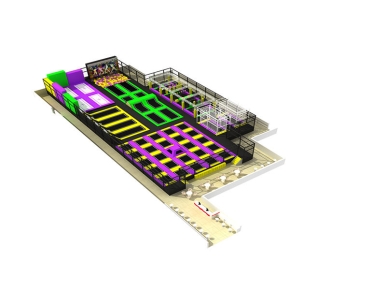 蹦床公園820平